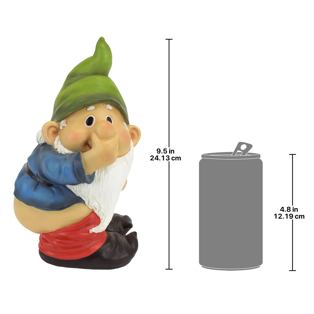 Image Thumbnail for Dt Stinky The Garden Gnome Statue